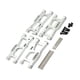 thumbnail image 1 of Brazo De Suspensión RC DIY Para Actualización De Vehículos Sobre Orugas Wltoys 1/14 144016 144018 Plata, 1 of 5