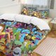 thumbnail image 1 of Rick And Morty 3-Piece Bedding Set Soft Warm And Comfortable Bed Set, 1 of 5
