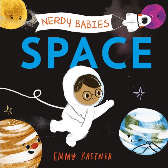 Libro Nerdy Babies Space Roaring Brook Press Edad 2