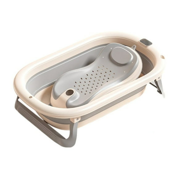 Bañera Con Respaldo De Ducha Comfort Gris LuBabycas