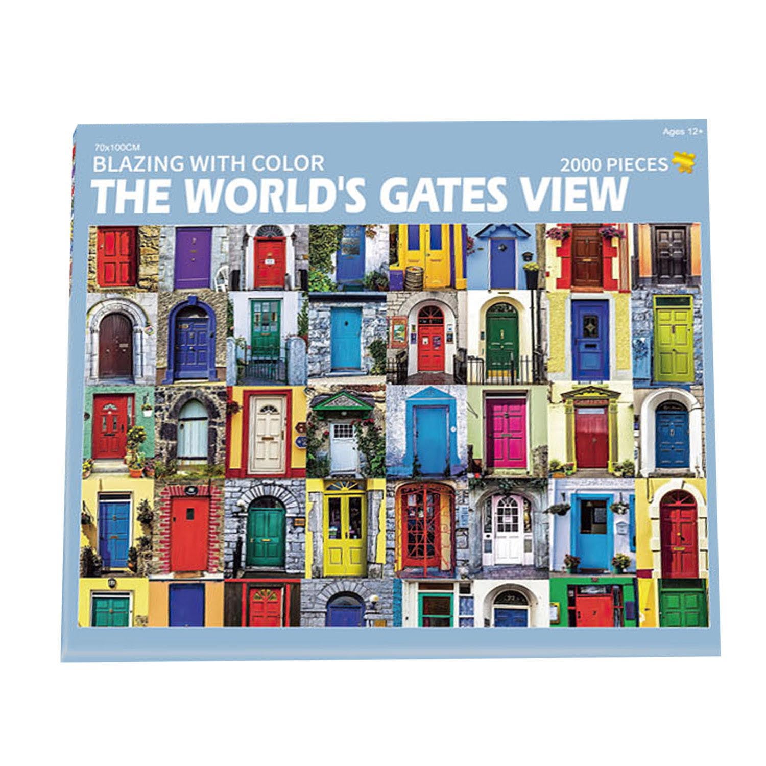 Nobel Gift - Puzzle 2000 Piezas Premium Extra Dura Puerta