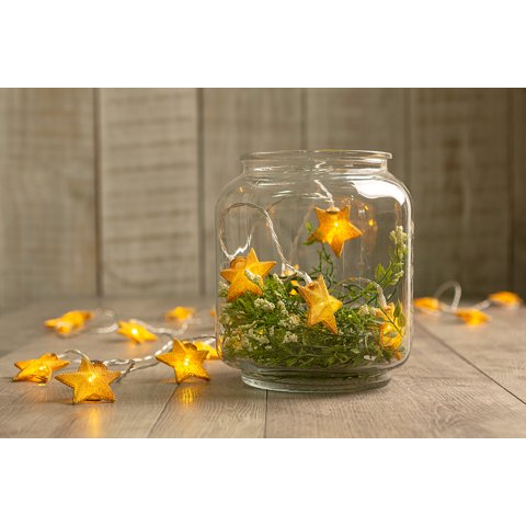 Ledzone - Guirnalda Decorativa 220V Estrella