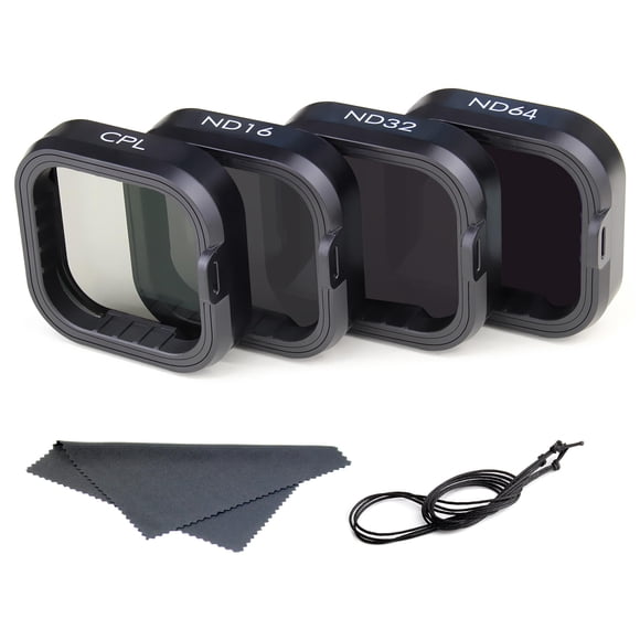 Kit de filtros QiUniu de densidad neutra y polarización circular para GoPro Hero 9-13