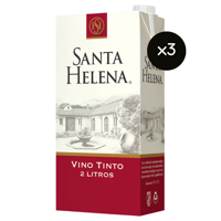 Santa Helena Vino Tinto Caja 2L X3
