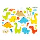thumbnail image 5 of Adhesivos de pared Kiddale con bonito dinosaurio de dibujos animados para habitación de niños, 5 of 5