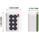 thumbnail image 4 of Set de Mahjong Usamjtable 144 fichas de melamina con dragón, 4 of 5