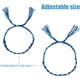 thumbnail image 2 of 2 pulseras de la amistad con forma de corazón, ajustables, para parejas, a juego, para amigos, regalos de larga distancia para novios, novias, almas gemelas y aniversarios., 2 of 7
