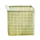 thumbnail image 3 of cesta de almacenamiento de ropa plegable cesta de lavandería organizador bolsas cuadrado gris, 3 of 5
