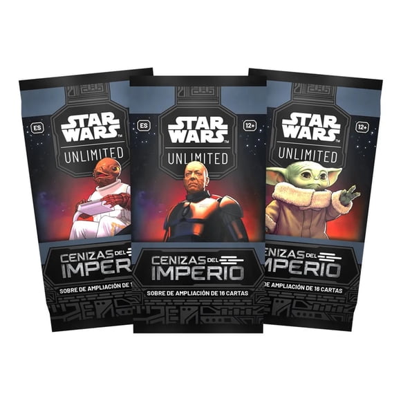 Star Wars Unlimited Ashes Of The Empire Booster Display Español