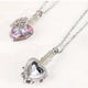 thumbnail image 2 of Collar relicario cenizas o recuerdos corazon arbol rosa, 2 of 3