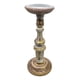 thumbnail image 2 of Porta Vela Candelabro Decorativo Rustico Madera 30cm dorado, 2 of 3