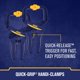 thumbnail image 5 of Juego de abrazaderas IRWIN QUICK-GRIP para carpintería, 6 pulgadas, 8 piezas, 5 of 7