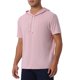 thumbnail image 4 of INSPIRE CHIC Camiseta con Capucha para Hombres Sudaderas de Manga Corta Deportiva Pullover con Cordón Camisetas con Capucha L Rosa, 4 of 5