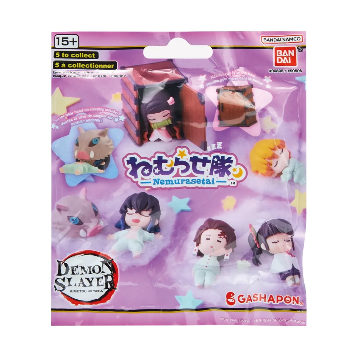 Figura Sorpresa Demon Slayer Nemurasetai Blind Bag Bandai