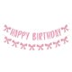 thumbnail image 1 of Guirnalda de cumpleaños con lazo rosa – Hazyore, 1 of 9