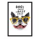 thumbnail image 1 of Cuadro Dogs Smile con Marco Negro, 1 of 1