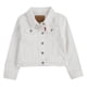 thumbnail image 1 of Chaqueta Levi's Denim Trucker Blanca para Niñas 3T, 1 of 5