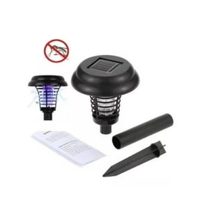 Tomasstore - X4 Lampara Luz Solar Mata Mosquitos Insectos Masca Uv 2 Modos