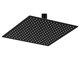 thumbnail image 1 of Alcachofa de ducha BeSy Rainfall de acero inoxidable negro mate de 30,5 cm, 1 of 9