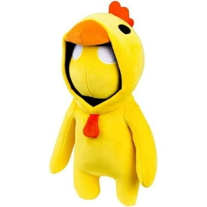 Pmi International - Gang Beasts Plush Yellow Chicken Costume 16 Personaje Gamer