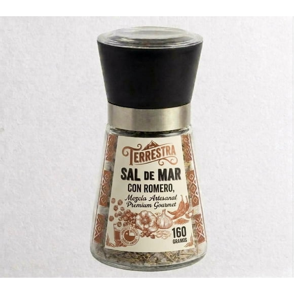 Sal de mar con romero deshidratado 160 gramos