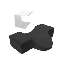 Ioensy - Almohada Con Ranura Para Pestañas Para Injerto De Maquillaje, Almohada Para Pestañas Para Salón De Recorte De Cejas, Color Negro