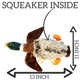 thumbnail image 2 of Juguete de peluche para perros ME GUSTA SHOP Mallard Squeak Duck, 2 of 9