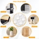 thumbnail image 4 of Topes para puertas de gabinete FURNIMATE 128 piezas transparentes 1,3 cm, 4 of 6