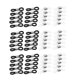 thumbnail image 4 of 60 Uds Extremos De Metal De Goma Conectores Retenedores Soporte Para Cadena De Anteojos, 4 of 5