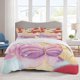 thumbnail image 1 of Ariel Bedding Sets Cartoon Duvet Cover Lightweight 3 Piece Bet Sets for Kids Boys Girls, 1 of 5