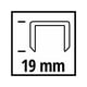 thumbnail image 3 of Corchetes 5,7x19mm - 3.000 Und Engrapadora Einhell gris, 3 of 3