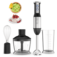 Sindelen - Batidora Inmersion Bm-1000 4En1 1000W Full Minipimer De Mano