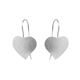 thumbnail image 1 of Aros de Plata 925 Corazones Satinados, 1 of 3