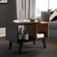 thumbnail image 2 of Mesa De Centro Stark Negro Castaño, 2 of 3