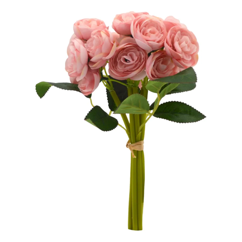 Genérico - Ramos Rosas Artificiales 2 Uds 26 Cm