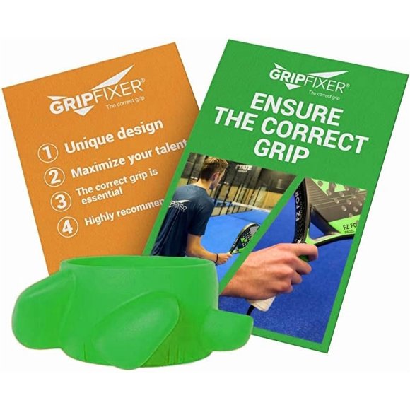 Teaching Aid GRIPFIXER Padel garantiza un agarre correcto en la pequeña izquierda