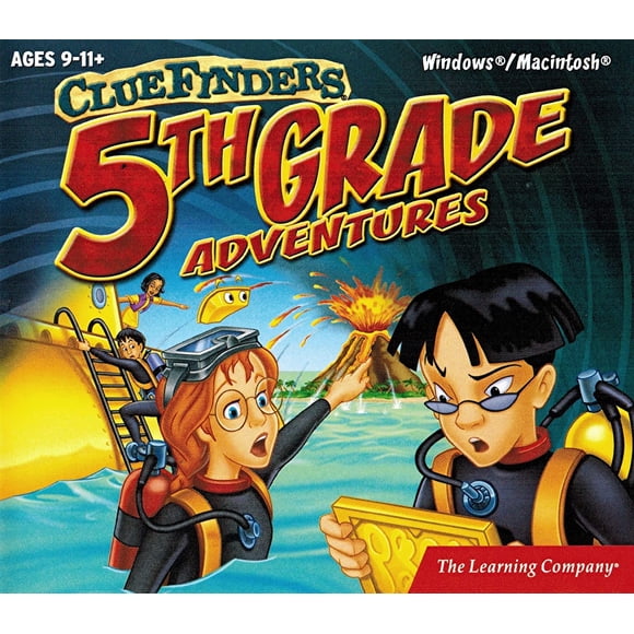Software Educativo The Learning Company ClueFinders 5º Grado