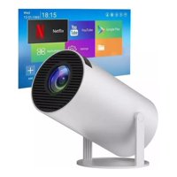 Max - Proyector Portátil Mini Hy300Pro Ultra Hd 4K Wifi Bluetooth