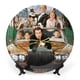 thumbnail image 1 of Richie Rich Plato decorativo de porcelana fina (bone china), plato decorativo de cerámica para hogar, oficina, soporte de pared, platos decorativos para dormitorio - 6 pulgadas (15 cm), 1 of 6