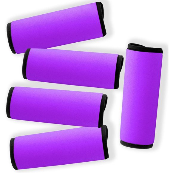 Protectores de manija para maleta GOWRAPS, paquete de 5, neopreno, 5,4 x 4,5 pulgadas