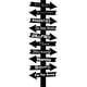 thumbnail image 1 of Decomural Fairytale Destination Signpost Library WS-51024, 1 of 2