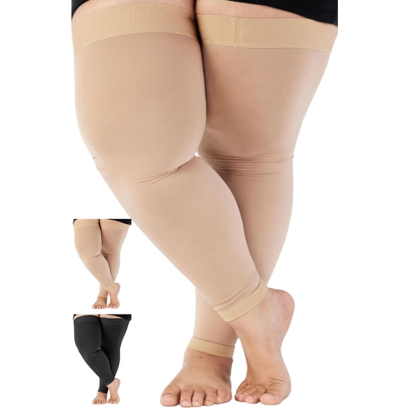 Medias de compresión sin pies ABSOLUTE SUPPORT 6XL 20-30 mmHg