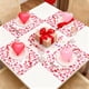 thumbnail image 5 of Manteles individuales de plástico Tarklanda para San Valentín, juego de 6 corazones rosas, 5 of 7