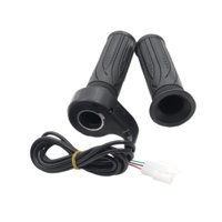 Magideal - Mango Giratorio De Gas, Empuñadura Manual De Acelerador Giratorio, Cable De Velocidad, Interruptor De Manillar, Aceleradores Livianos Para Bicicletas