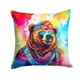 thumbnail image 1 of Cojín Grizzly Bear 14x14, 1 of 5