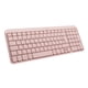 thumbnail image 2 of Teclado Logitech K250 Bluetooth compacto Rosado, 2 of 6