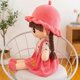 thumbnail image 3 of Peluche De Muñeca De Trapo Tierno Suave Y Divertido fucsia, 3 of 5