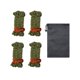 thumbnail image 1 of 4x Guylines Reflectantes Para Mochilero, Lona Para Tienda De Campa?a De 4 Mm De Diámetro, Cuerdas Ligeras Para Campamento, Color Verde Oscuro, 1 of 5