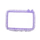 thumbnail image 4 of Marco De Pantalla De Computadora, Cubierta De Borde, Funda Protectora De Tela De Encaje Con Lazo De 23 A 26 Pulgadas, Violeta, 4 of 5