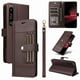 thumbnail image 1 of FOXDOCK Funda tipo Cartera para Sony Xperia 1 III – Cubierta de Cuero PU con Múltiples Ranuras, Bolsillo para Efectivo y Correa de Muñeca, 1 of 6